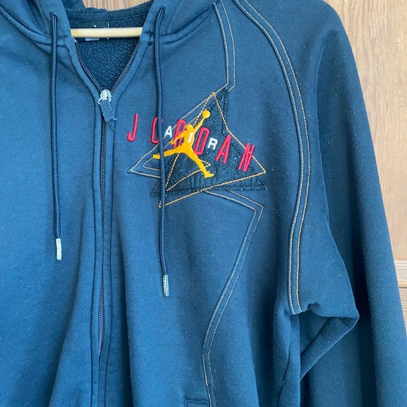 Vintage Air Jordan Zip Up Hoodie. Sz Small. - Picture 2 of 11